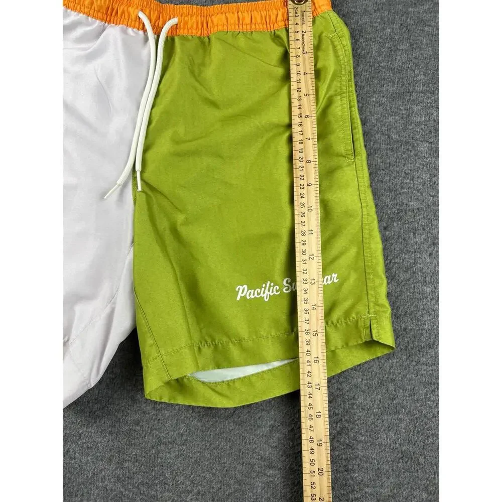 PACSUN Men's‎ Colorblock Swim Trunks Size Small